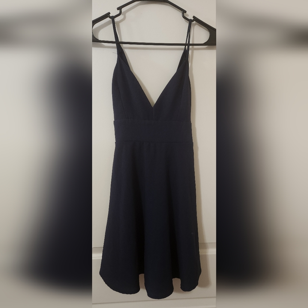 Windsor Navy Mini Dress